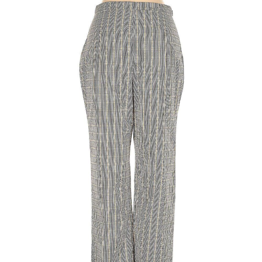 Privacy Please black‎ and yellow striped pants xs